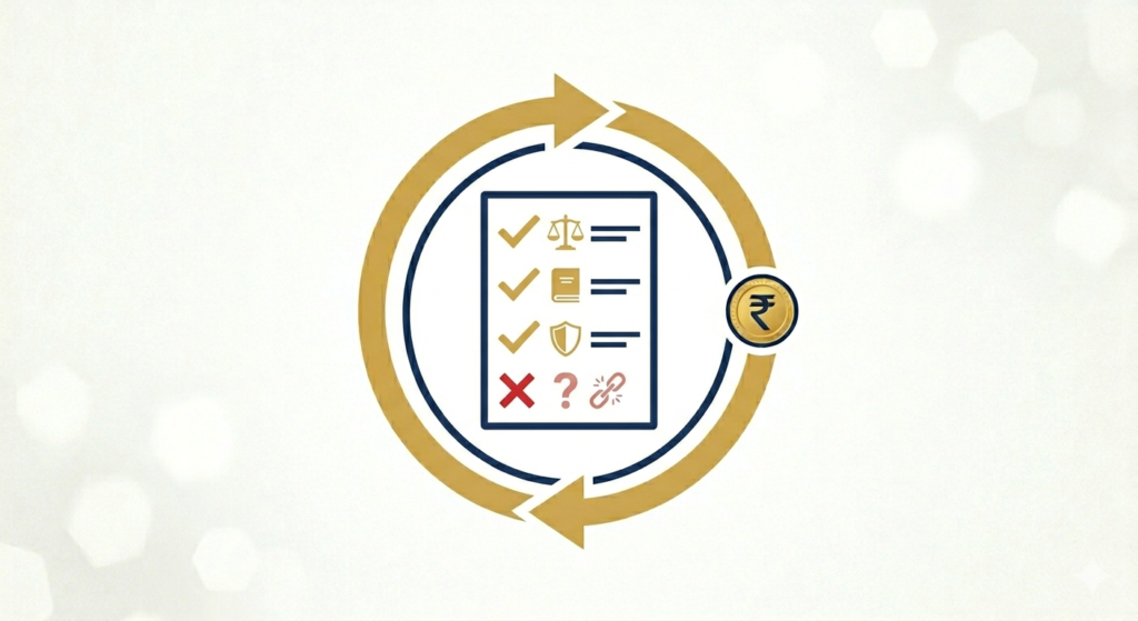 SIP investing mistakes to avoid checklist illustration